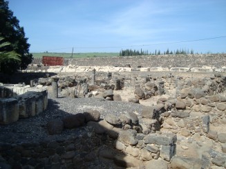 Ruinele din Capernaum şi Casa lui Simon Petru - Israel