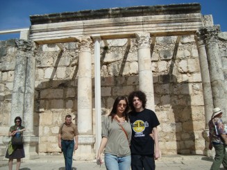 Ruinele din Capernaum şi Casa lui Simon Petru - Israel