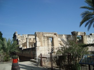 Ruinele din Capernaum şi Casa lui Simon Petru - Israel