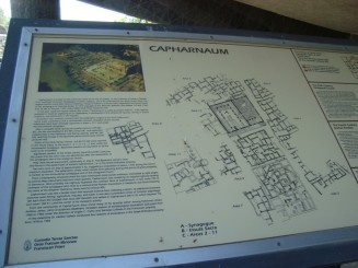 Ruinele din Capernaum şi Casa lui Simon Petru - Israel