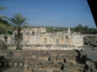 Ruinele din Capernaum şi Casa lui Simon Petru - Israel