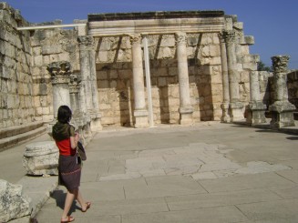 Ruinele din Capernaum şi Casa lui Simon Petru - Israel