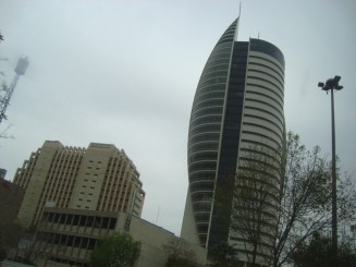 Grădinile Bahai şi panorama oraşului Haifa - Israel