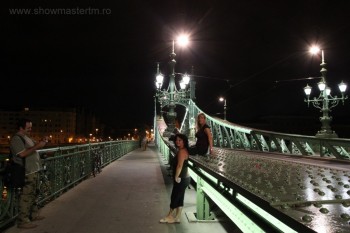 Podul Libertatii (Szabadsaghid) pe care ajungem inapoi la hala Pietei de la inceputul drumului de azi.