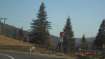 Drumul spre Suceava prin Pasul Tihuta