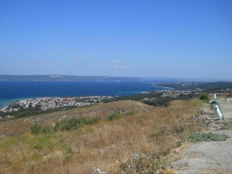 Panorama asupra Stramtorii Dardanele si a Marii Egee