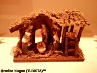 miniatura ieslea in care s-a nascut iisus