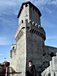 poza facuta de pe unul din turnuri(castelul avand 3 turnuri)