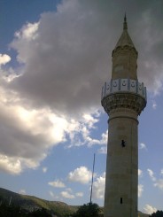 Moscheea din cetate ,unde islamicii isi marturisesc credinta.De cinci ori pe zi!
