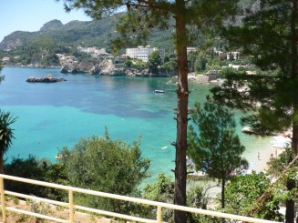 vedere de pe balconul/terasa camerei