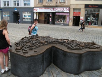 Olomouc-fosta capitala a Moraviei, macheta