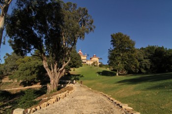 parcul palatului Montserrat