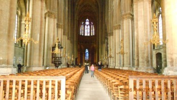 Catedrala Notre Dame de Reims -Interior