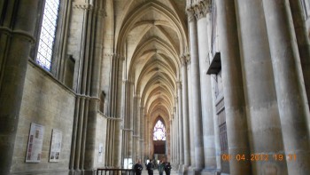 Catedrala Notre Dame de Reims -Interior