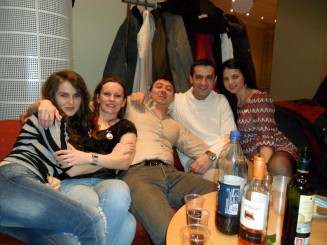 Prin cluburi, la schi, la gratare