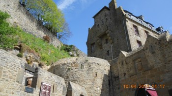 Manastirea Mont-St-Michel - Opera a naturii si artei