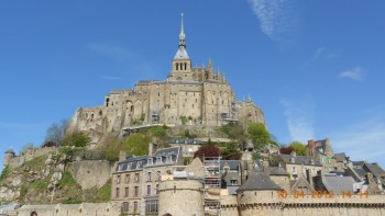 Manastirea Mont-St-Michel - Opera a naturii si artei