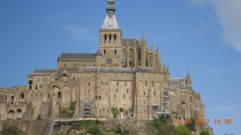 Manastirea Mont-St-Michel - Opera a naturii si artei