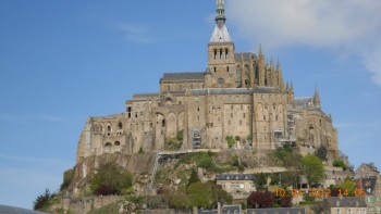 Manastirea Mont-St-Michel - Opera a naturii si artei