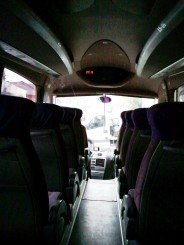 Autocar pregatit de plecare