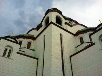 exterior manastire Sf. Sava Beograd