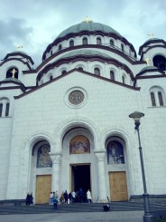 exterior manastire Sf. Sava Beograd