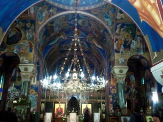 interior manastire Sf. Sava Beograd