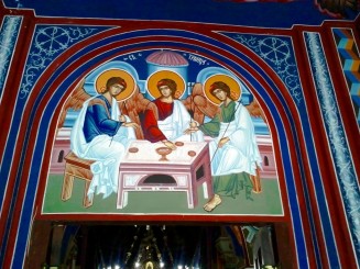 interior manastire Sf. Sava Beograd