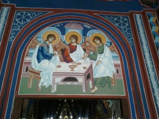 interior manastire Sf. Sava Beograd