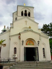 exterior manastire Sf. Sava Beograd