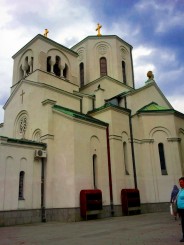 exterior manastire Sf. Sava Beograd