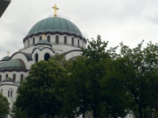 exterior manastire Sf. Sava Beograd