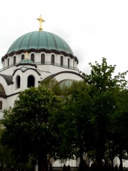 exterior manastire Sf. Sava Beograd
