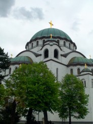 exterior manastire Sf. Sava Beograd