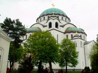 exterior manastire Sf. Sava Beograd