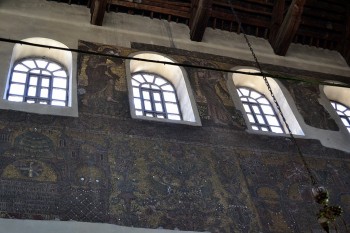 mozaic cu diferite scene biblice