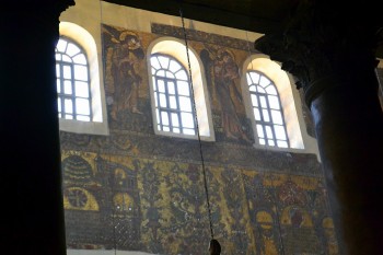 mozaic cu diferite scene biblice