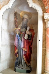 sf.Ieronim din interiorul bisericii