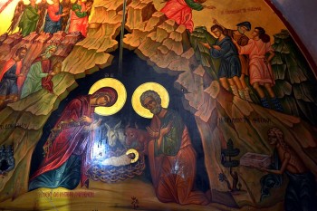 scena Nasterea Domnului din pestera