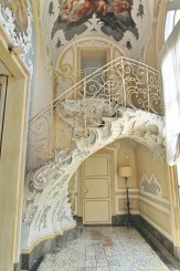 Palatul Biscari - scara in stil rococo