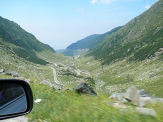 Transfagarasan spre Nord, spre Tara Oltului