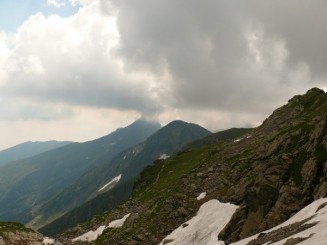 Muntii Fagarasi -  Traseu de la Bilea Lac pina la vf. Laitel