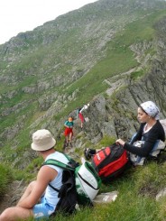 Muntii Fagarasi -  Traseu de la Bilea Lac pina la vf. Laitel