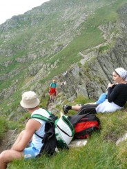 Muntii Fagarasi -  Traseu de la Bilea Lac pina la vf. Laitel