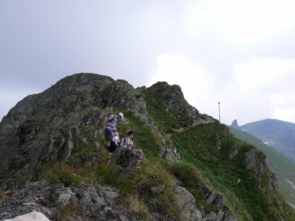Muntii Fagarasi -  Traseu de la Bilea Lac pina la vf. Laitel