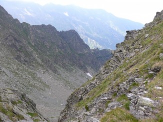 Muntii Fagarasi -  Traseu de la Bilea Lac pina la vf. Laitel