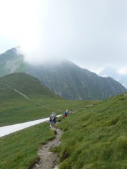 Muntii Fagarasi -  Traseu de la Bilea Lac pina la vf. Laitel