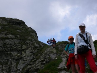 Muntii Fagarasi -  Traseu de la Bilea Lac pina la vf. Laitel