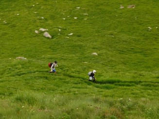Muntii Fagarasi -  Traseu de la Bilea Lac pina la vf. Laitel