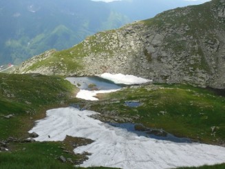 Muntii Fagarasi -  Traseu de la Bilea Lac pina la vf. Laitel